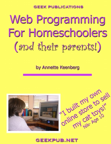 Web Programming For Homeschoolers (and their parents)