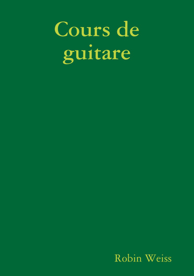 Cours de guitare