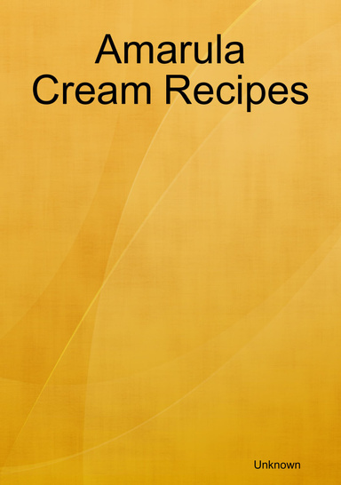 Amarula Cream Recipes