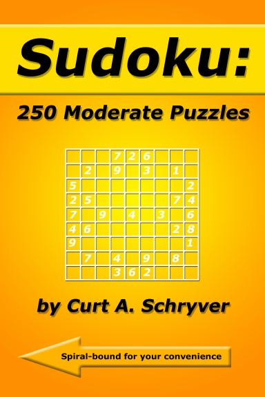 Sudoku: 250 Moderate Puzzles