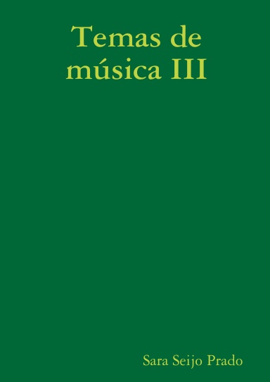 Temas de música III