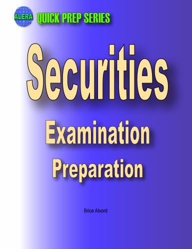 Securities Quick Prep: Series 63