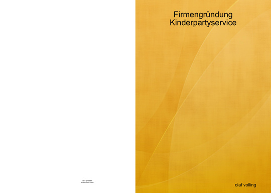 Firmengründung Kinderpartyservice