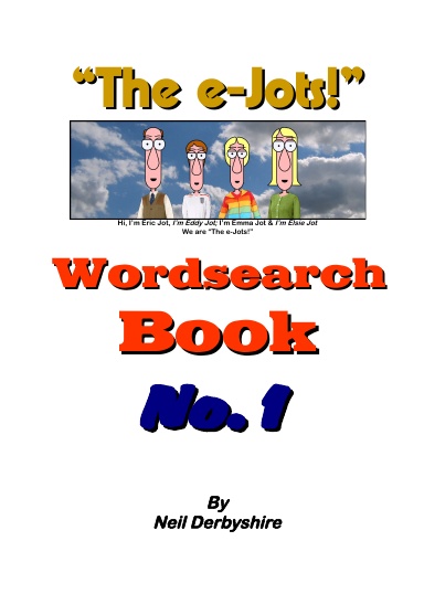"The e-Jots!" Wordsearch Book No.1
