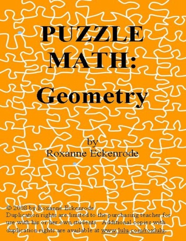PUZZLE MATH: Geometry
