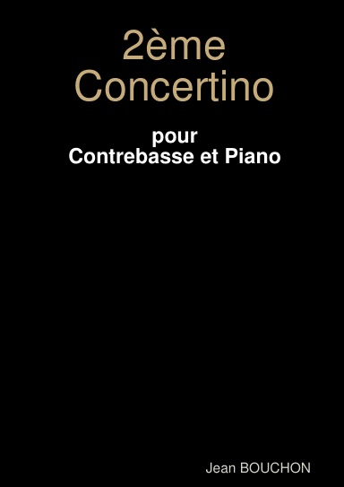 2ème Concertino pour contrebasse