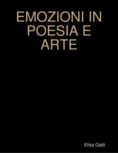 EMOZIONI IN POESIA E ARTE