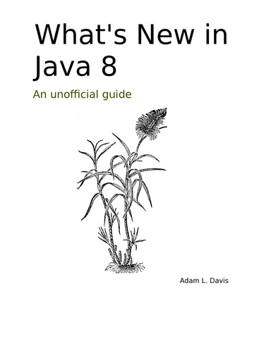 What's New In Java 8