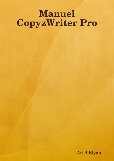 Manuel CopyzWriter Pro