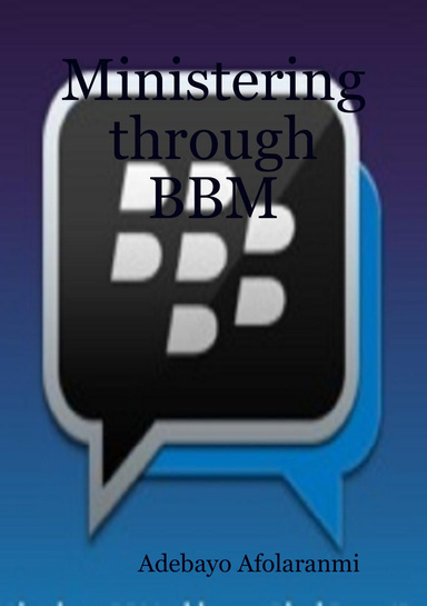 Ministering Through BlackBerry Messenger