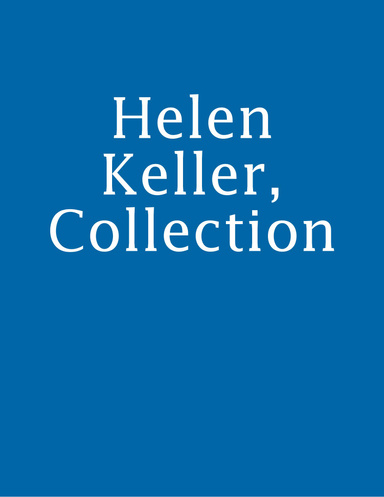 Helen Keller, Collection