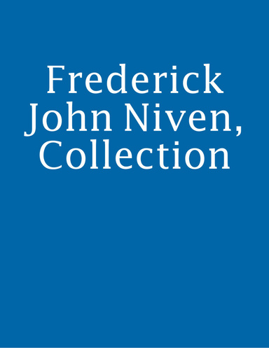 Frederick John Niven, Collection
