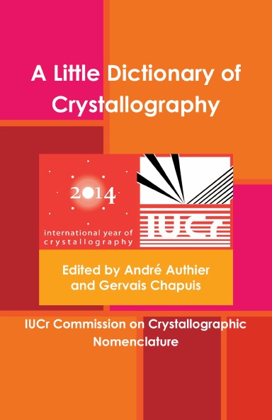 A Little Dictionary of Crystallography