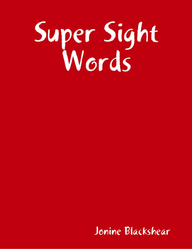 Super Sight Words