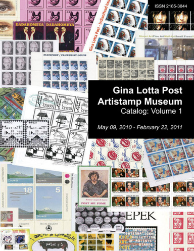 Gina Lotta Post Artistamp Museum Catalog - Vol 1 Downloadable