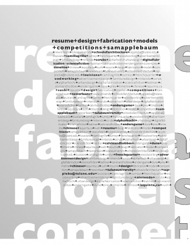 Portfolio of S. Applebaum