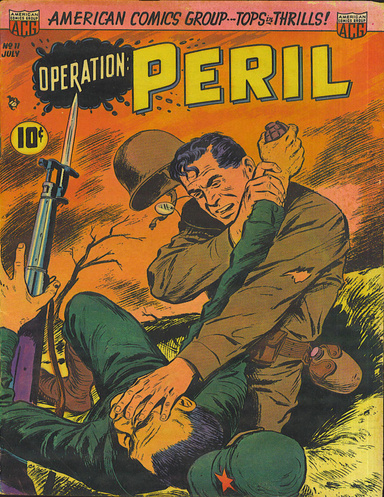 Operation Peril Number 11 Golden Age Comic Book