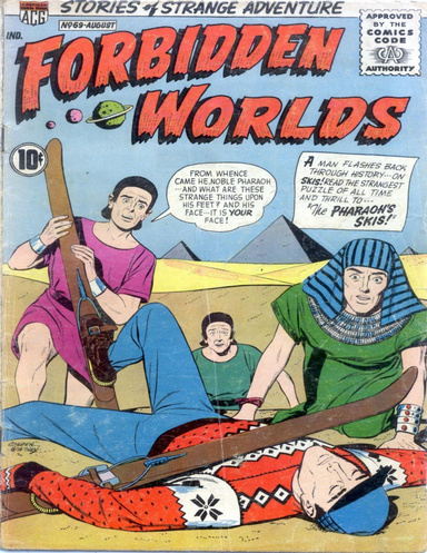 Forbidden Worlds Number 69 Horror Comic Book