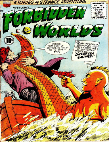 Forbidden Worlds Number 64 Horror Comic Book