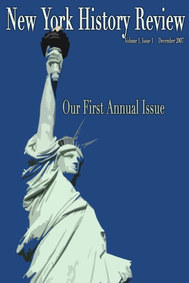 New York History Review Issue #1