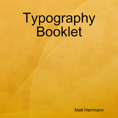 Typography Booklet