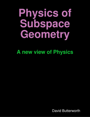 Physics of Subspace Geometry