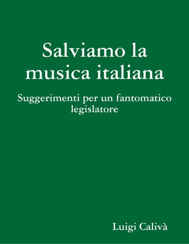 Salviamo la musica italiana