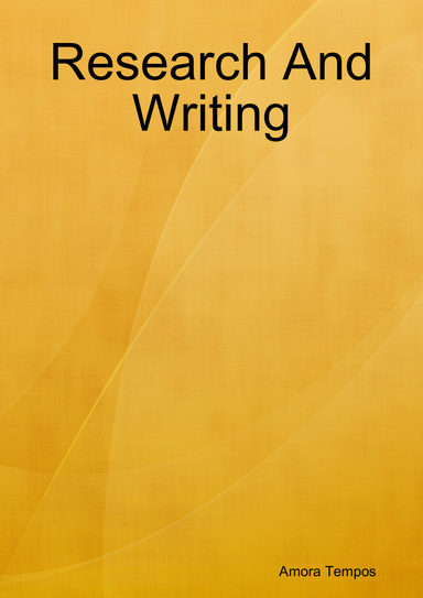 Research And Writing