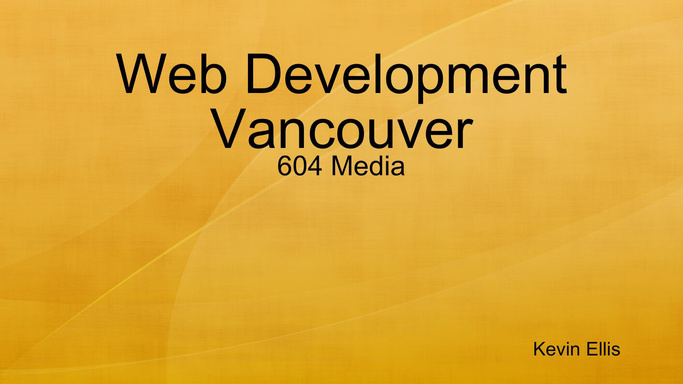 Web Development Vancouver - 604 Media