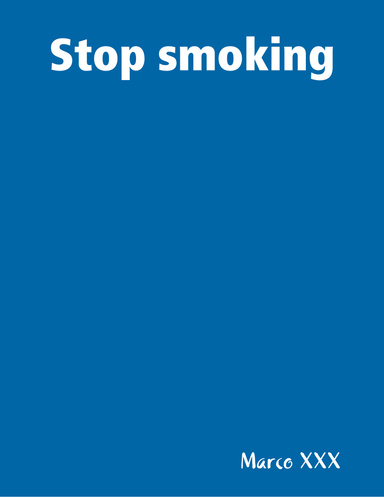 Stop smoking