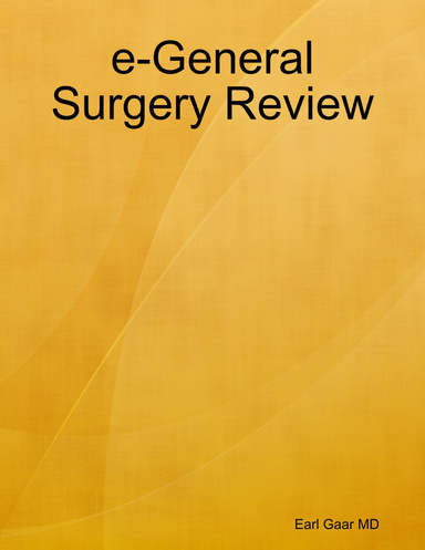 e-General Surgery Review