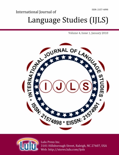 International Journal of Language Studies (IJLS) – volume 4(1)