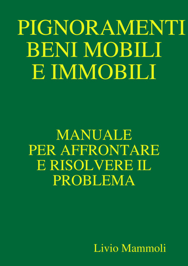 PIGNORAMENTI