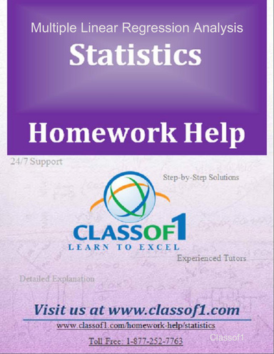 Multiple Linear Regression Analysis