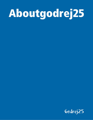 Aboutgodrej25