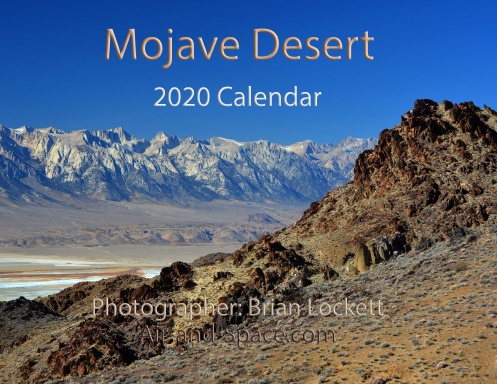 Mojave Desert, 2020 calendar