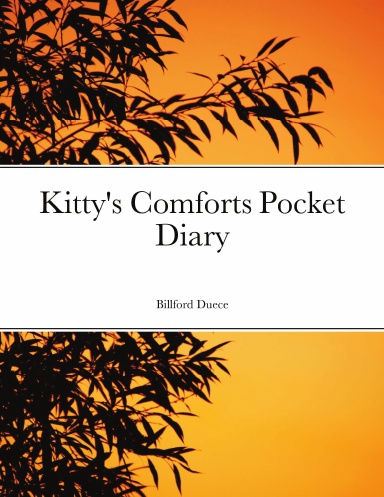 Kitty's Comforts Big Pocket Diary
