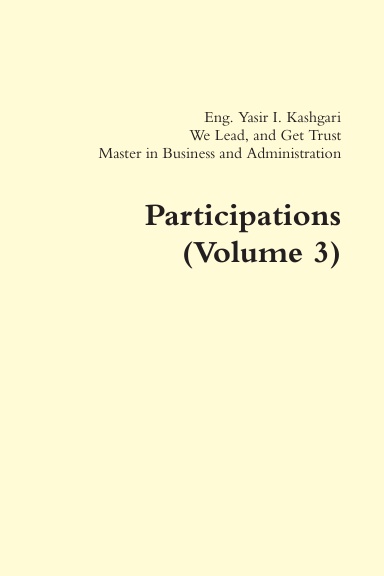 Participations (Volume 3)