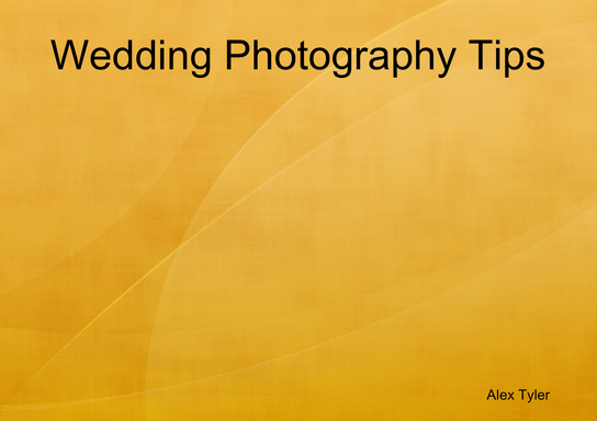 Wedding Photography Tips