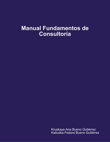 Manual Fundamentos de Consultoria