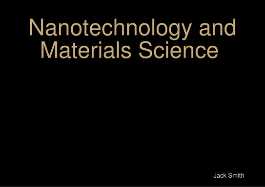 Nanotechnology and Materials Science