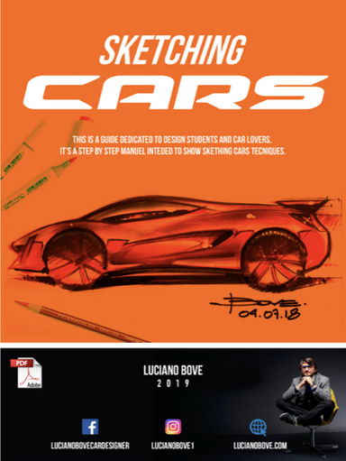Sketching Cars - a Step by Step Guide to Learn some Drawing Tecniques