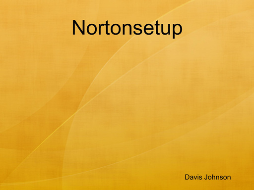 Nortonsetup