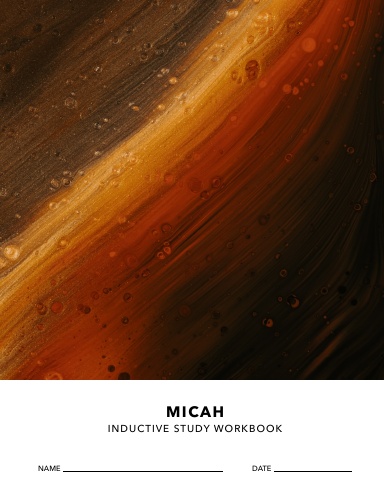 Micah Inductive Study Workbook