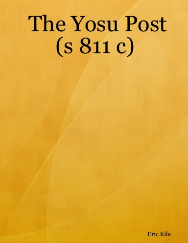 The Yosu Post (s 811 c)