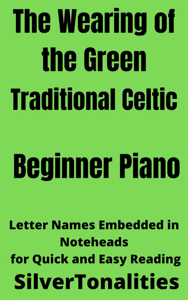 Wearing of the Green Beginner Piano Sheet Music Tadpole Edition Pdf