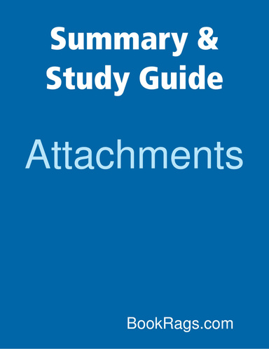 Summary & Study Guide: Attachments