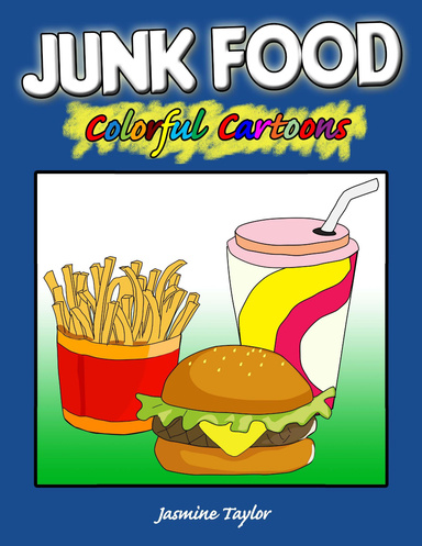 Junk Food Colorful Cartoons