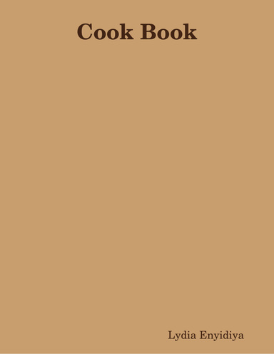 Cook Book