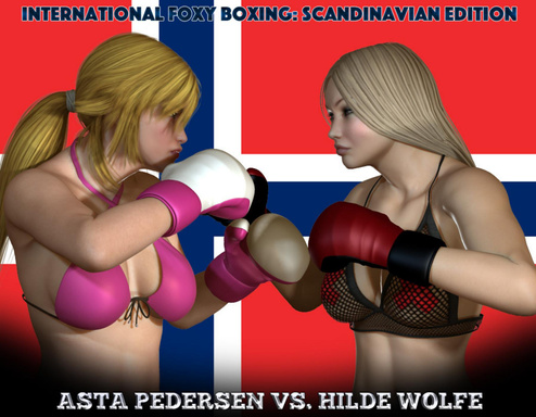 International Foxy Boxing: Asta Pedersen vs. Hilde Wolfe